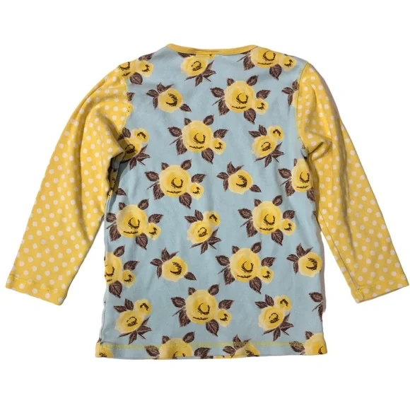Mini Boden 11-12 flower mixed print top - Picture 5 of 5